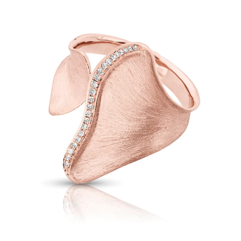 14kt Gold 1/10 ct tw Ring F VS Diamonds