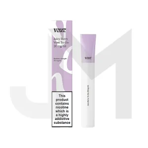20mg Vont To-Go Disposable Vape Device 600 Puffs