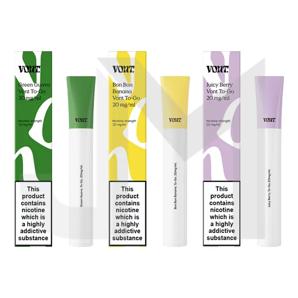 20mg Vont To-Go Disposable Vape Device 600 Puffs