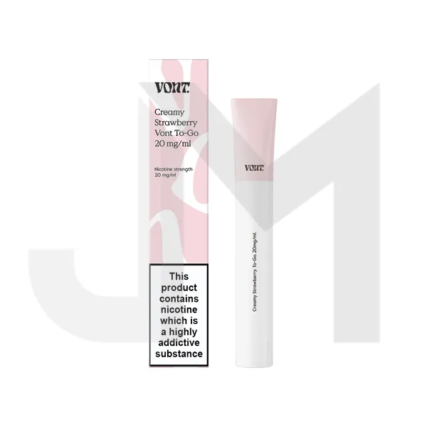 20mg Vont To-Go Disposable Vape Device 600 Puffs
