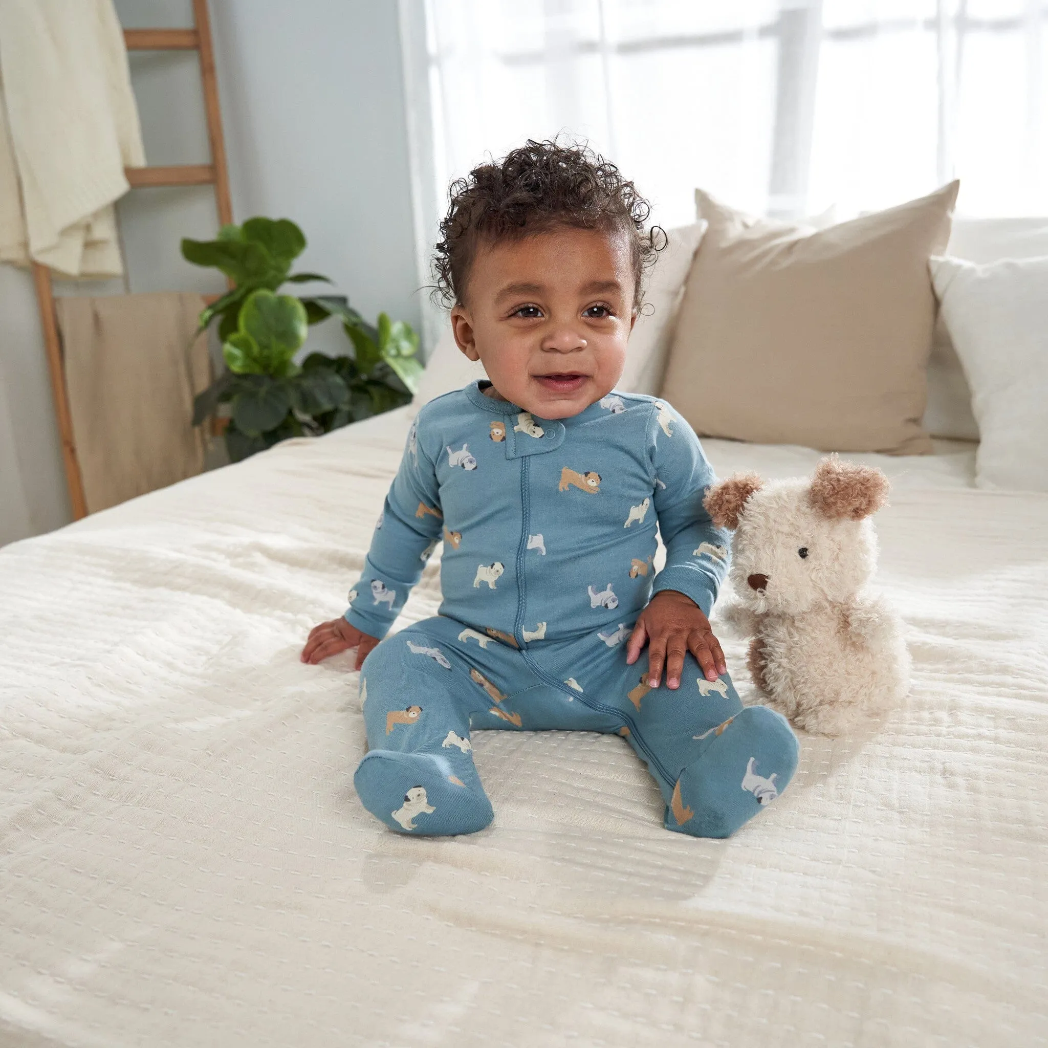 4-Pack Baby Boys Dogs Sleep 'N Plays