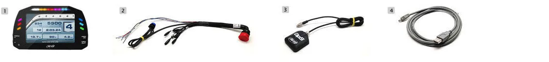 AIM MXS Compact Dashlogger