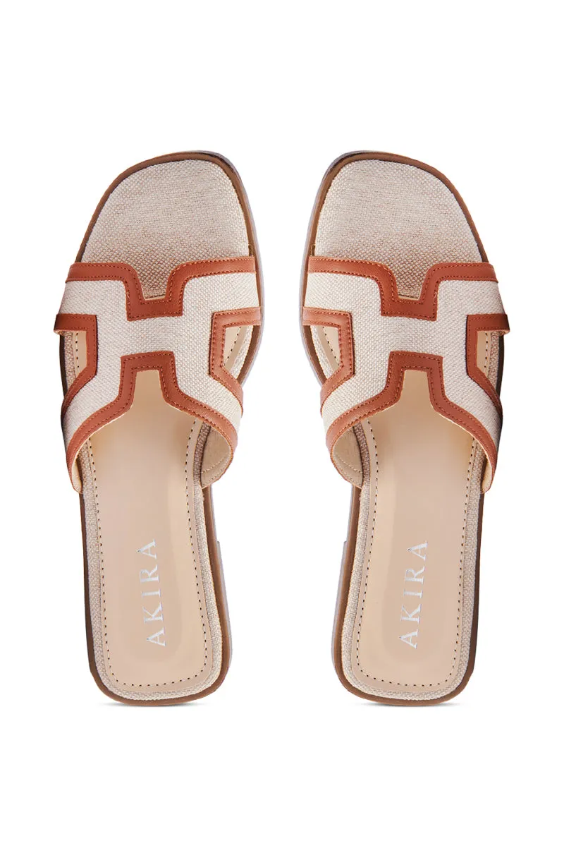 AKIRA VITTORIA BEIGE SANDAL