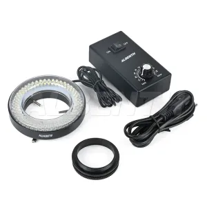 Albenth 144 LED Shadow free Microscope LED Ring Light with Intensity Control