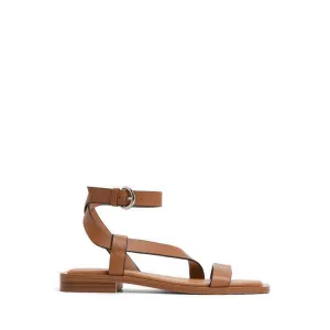 Aldo รุ่น Grugar รองเท้าแตะแบบสายคาดผู้หญิง - สี Light Brown