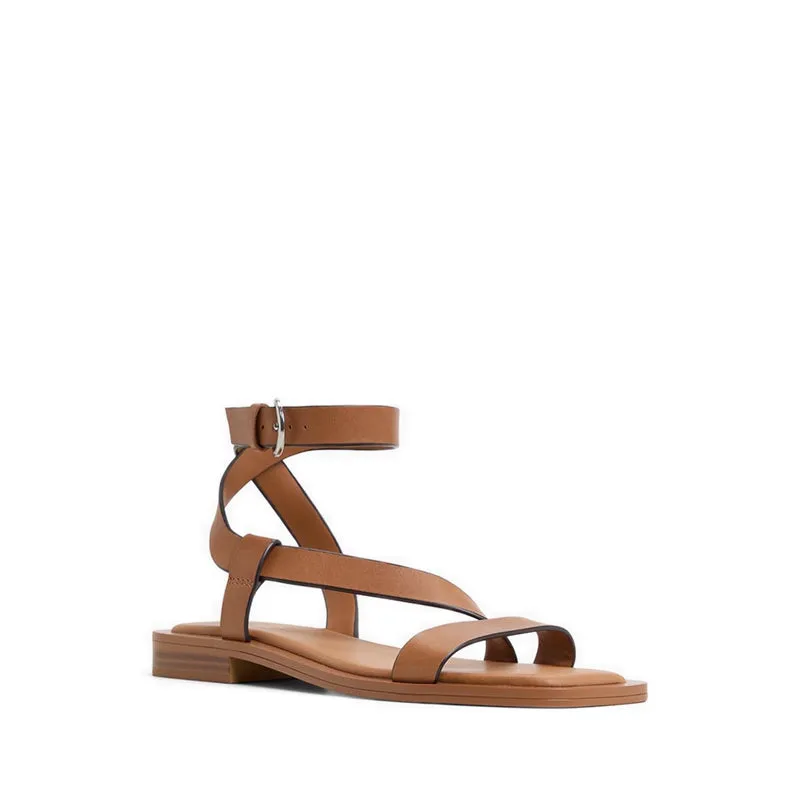 Aldo รุ่น Grugar รองเท้าแตะแบบสายคาดผู้หญิง - สี Light Brown
