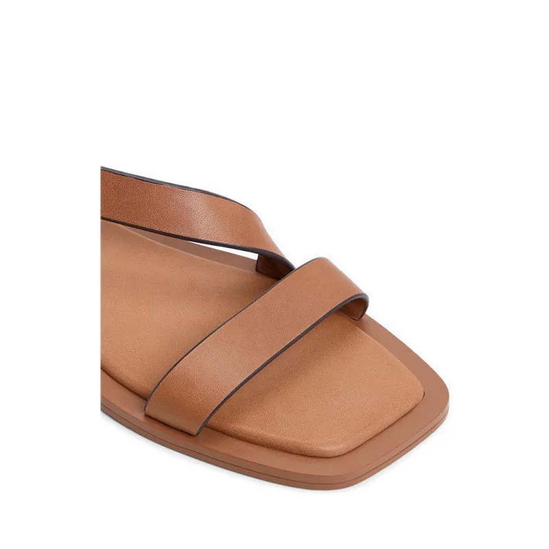 Aldo รุ่น Grugar รองเท้าแตะแบบสายคาดผู้หญิง - สี Light Brown