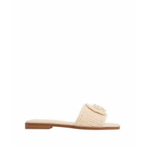 ALDO SABBIA FLAT SANDALS - LIGHT BEIGE