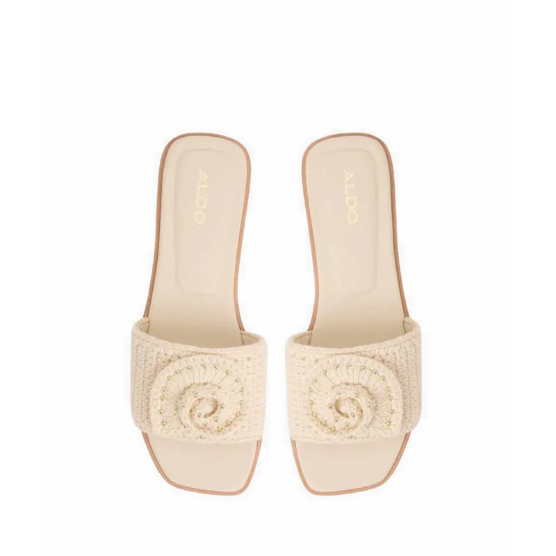 ALDO SABBIA FLAT SANDALS - LIGHT BEIGE