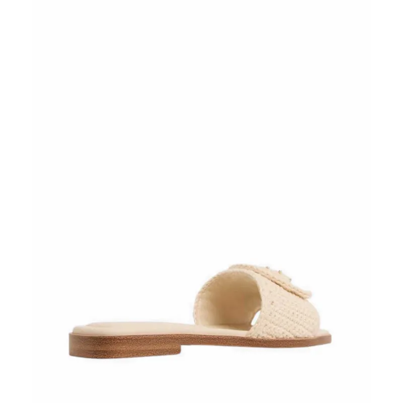 ALDO SABBIA FLAT SANDALS - LIGHT BEIGE