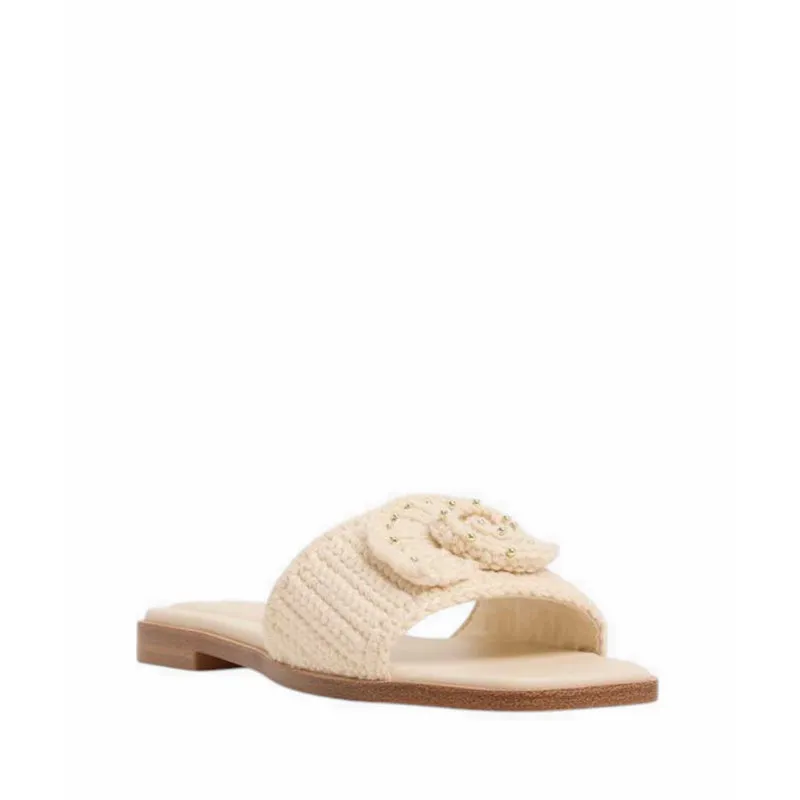 ALDO SABBIA FLAT SANDALS - LIGHT BEIGE