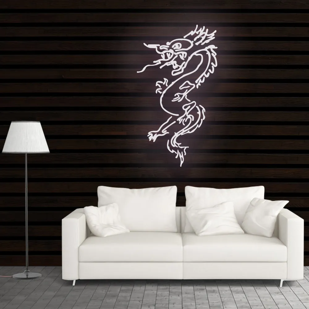 ANGRY DRAGON Neon Sign Light