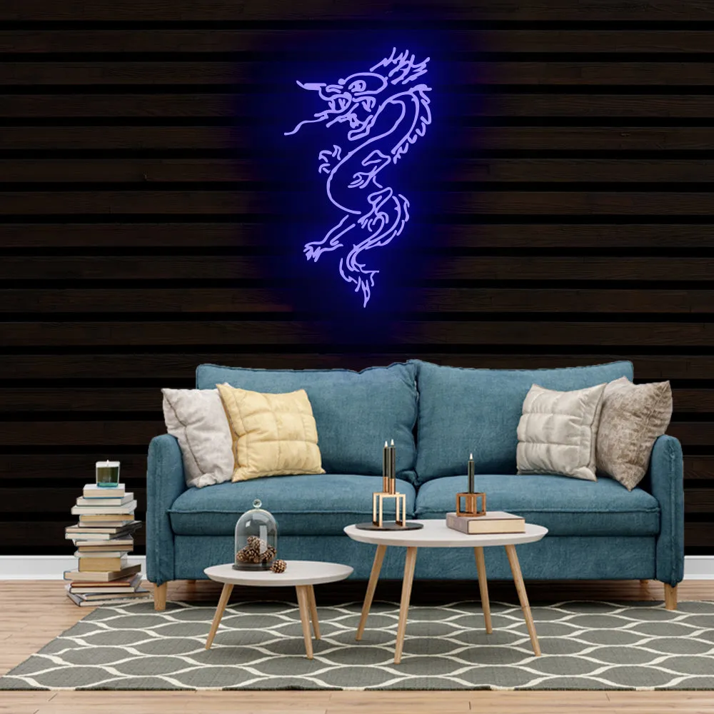 ANGRY DRAGON Neon Sign Light