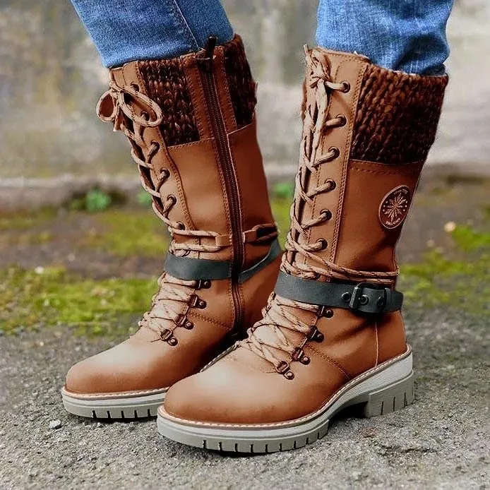 Avencea - Comfortable Women's Boots with Non-Slip Sole for Autumn and Winter