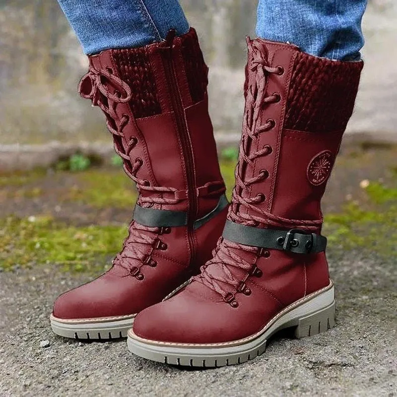Avencea - Comfortable Women's Boots with Non-Slip Sole for Autumn and Winter