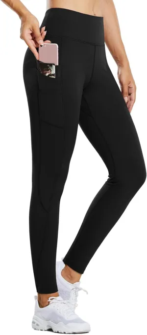 BALEAF Women's Thermal Fleece-Lined Leggings - Stay Warm & Dry Anywhere!
