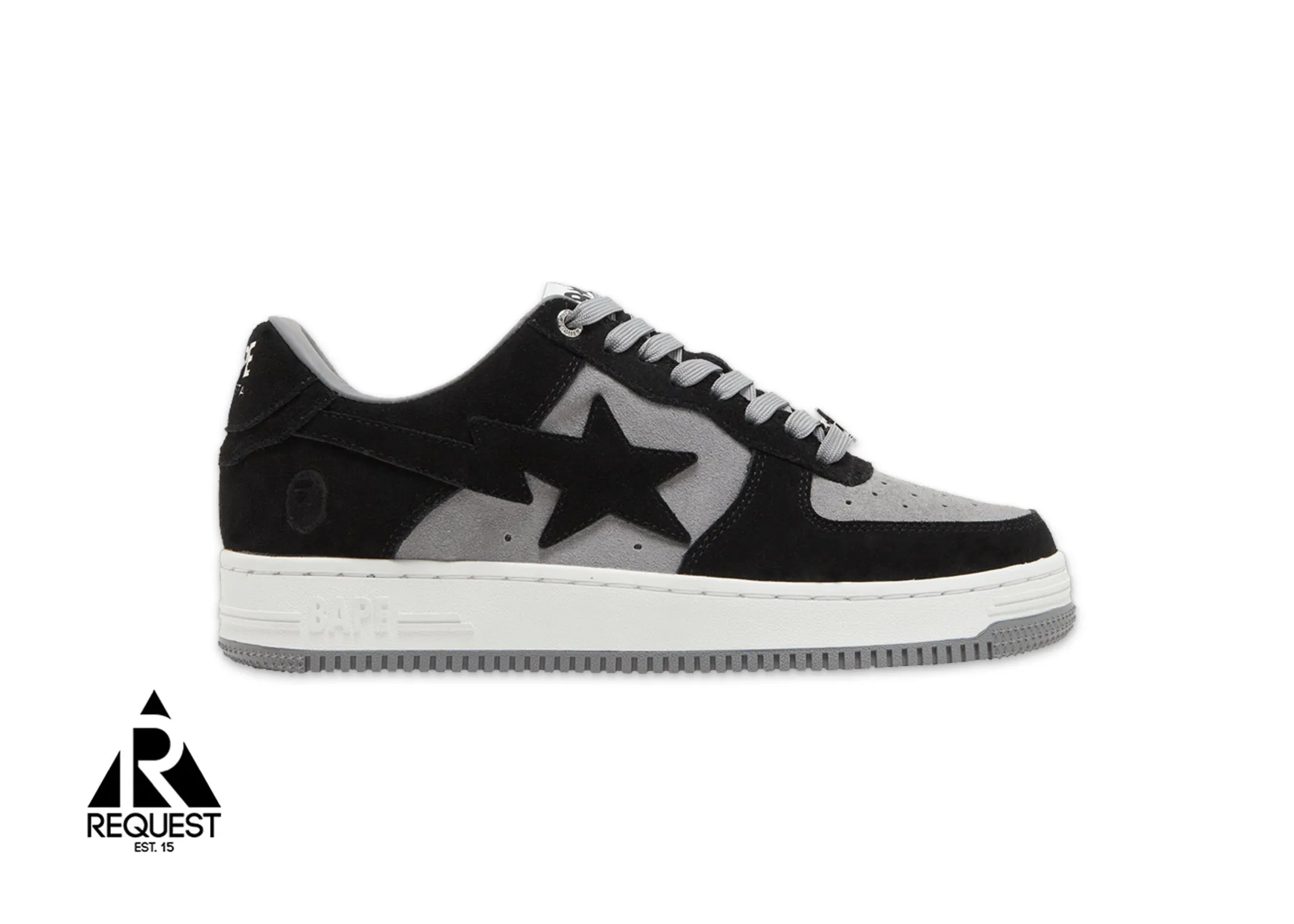 Bapesta #3 M1 "Black Grey Suede"