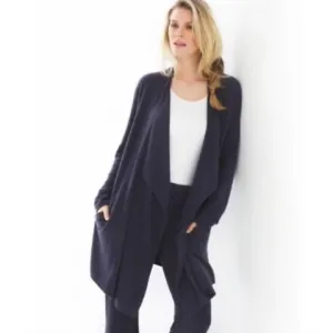 BAREFOOT DREAMS- CozyChic Lite Island Wrap S/M Cardigan