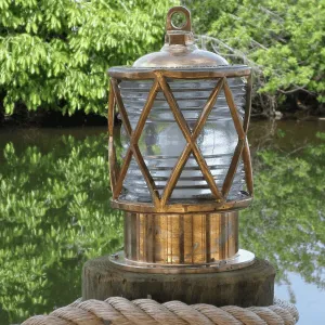 Belfast Brass Piling/Dock Light
