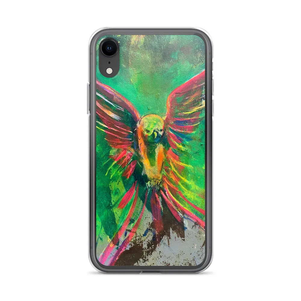 Bird from "The Resurrection" Mural iPhone Case