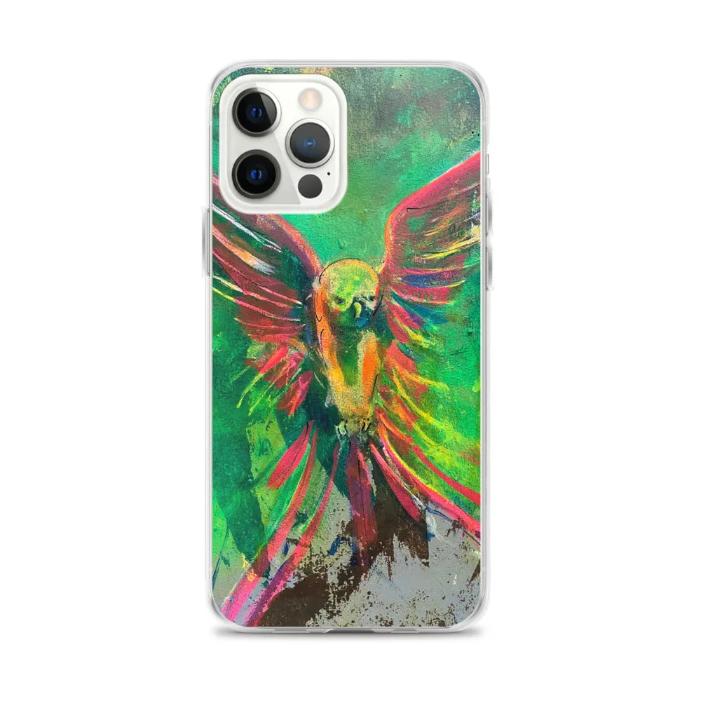 Bird from "The Resurrection" Mural iPhone Case