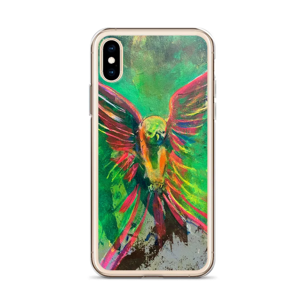 Bird from "The Resurrection" Mural iPhone Case