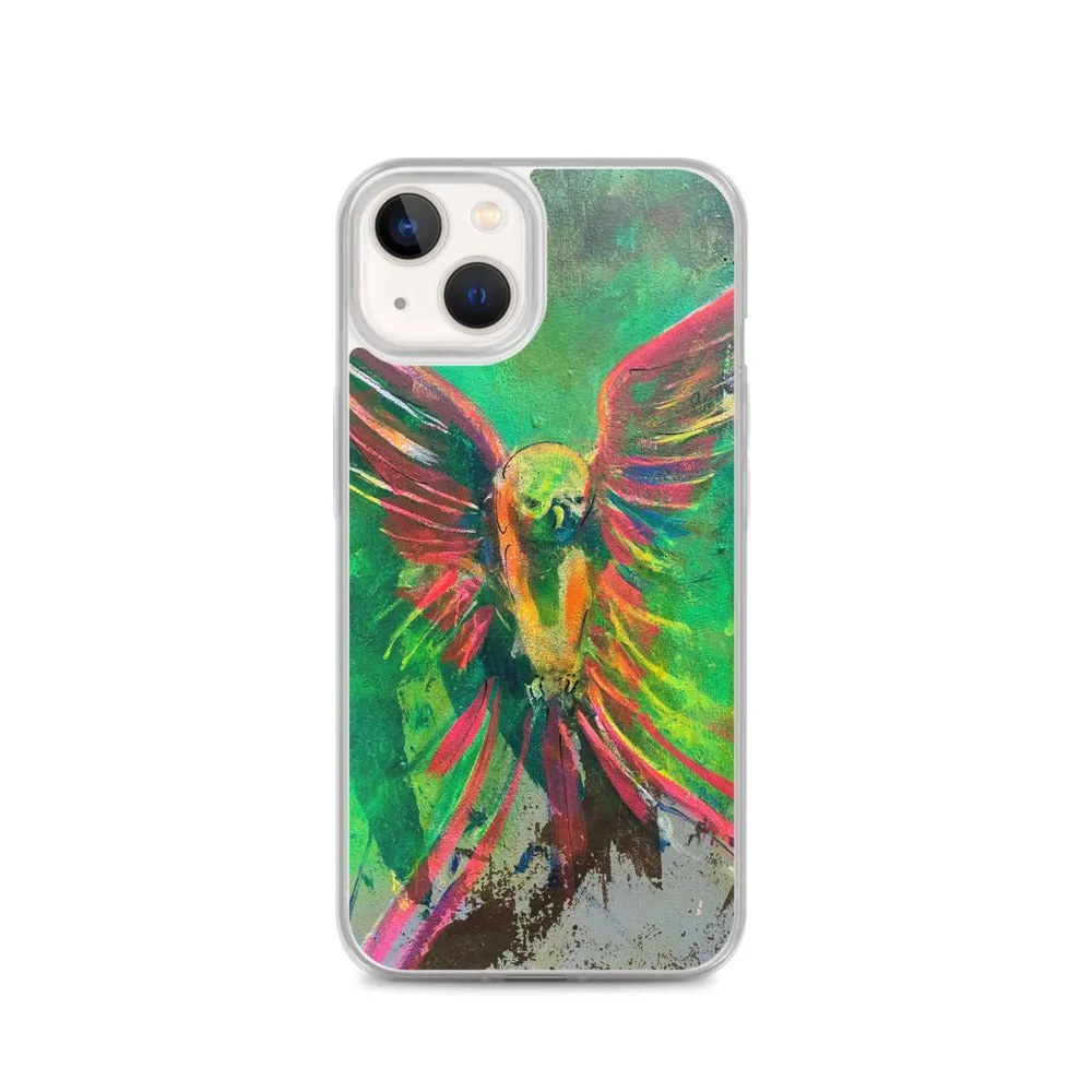 Bird from "The Resurrection" Mural iPhone Case