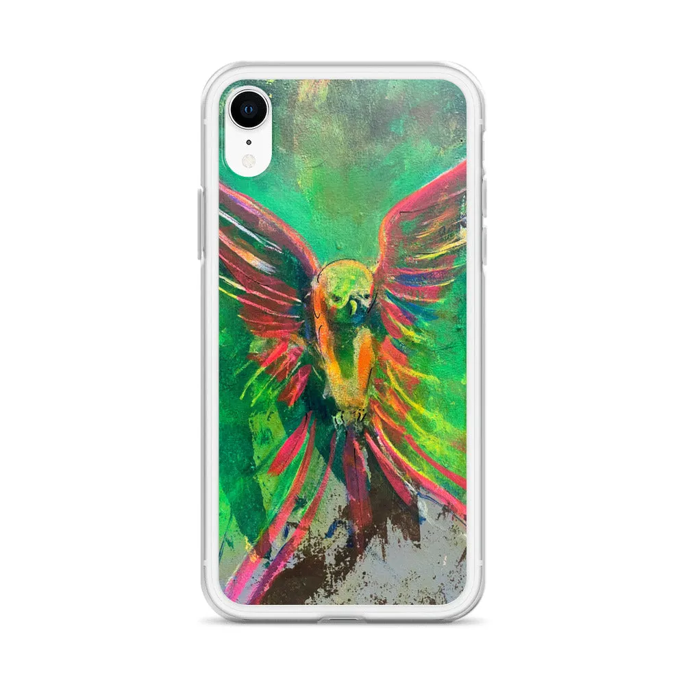 Bird from "The Resurrection" Mural iPhone Case