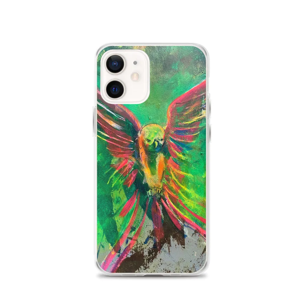 Bird from "The Resurrection" Mural iPhone Case