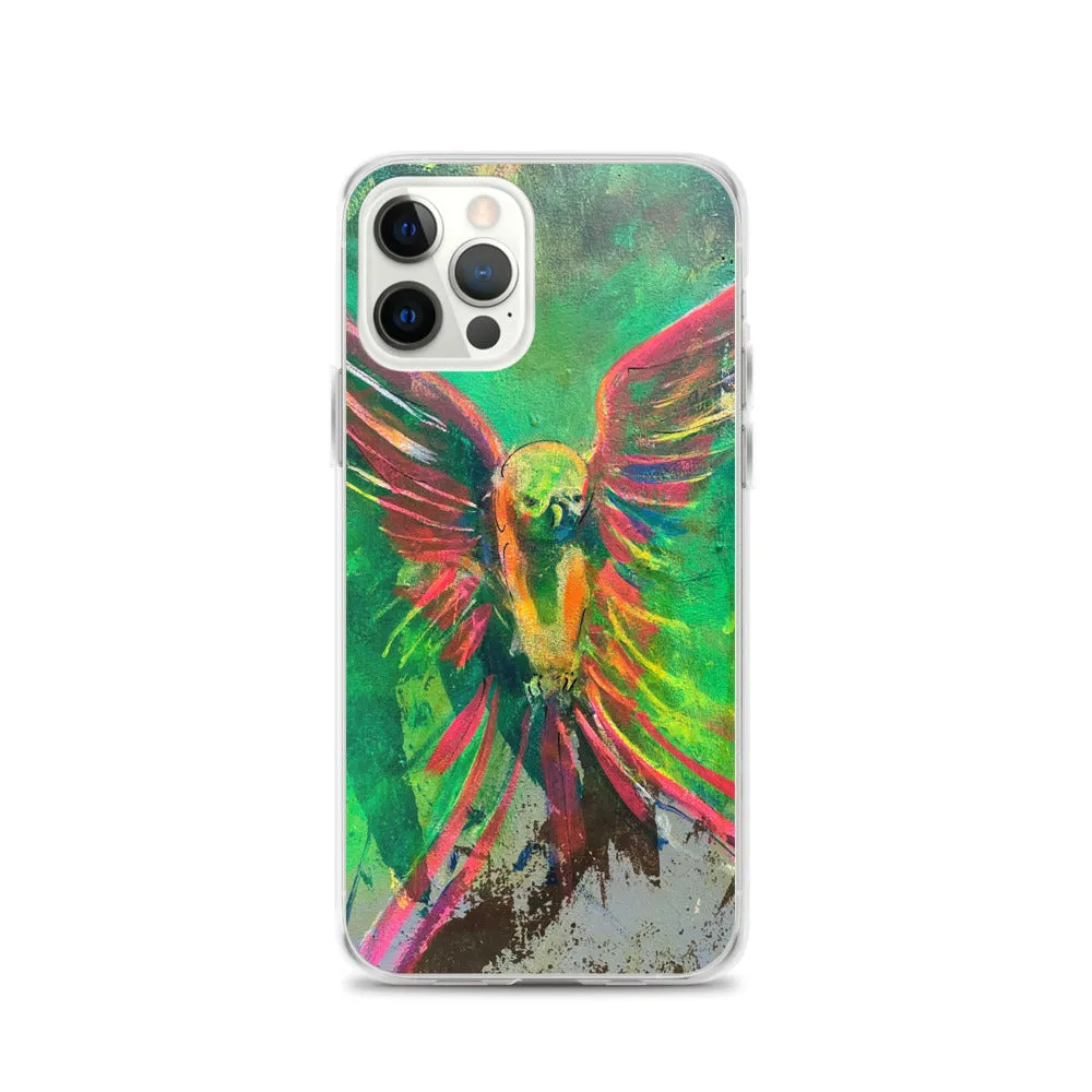 Bird from "The Resurrection" Mural iPhone Case