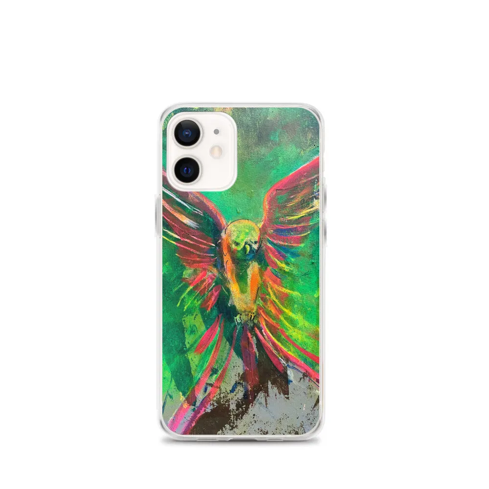 Bird from "The Resurrection" Mural iPhone Case