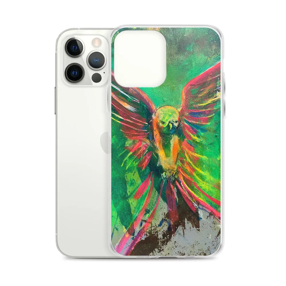 Bird from "The Resurrection" Mural iPhone Case