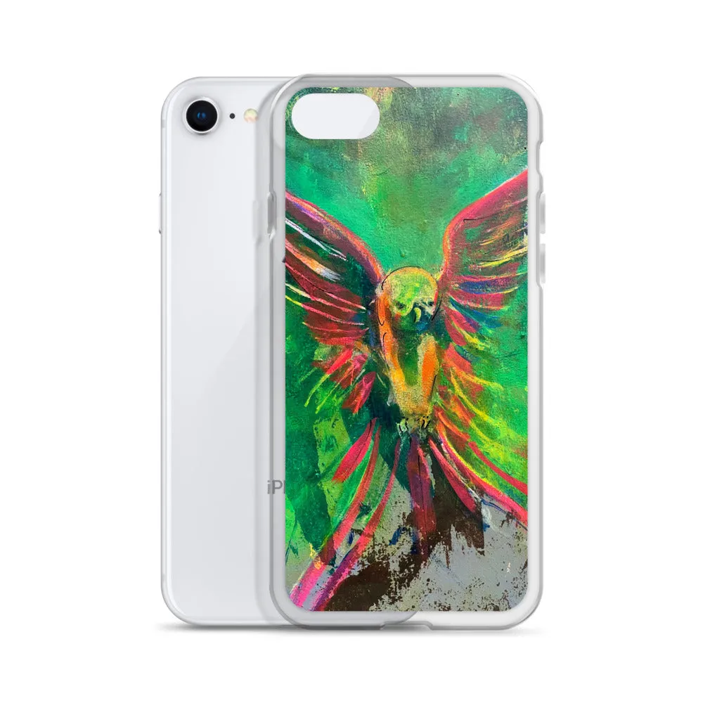 Bird from "The Resurrection" Mural iPhone Case