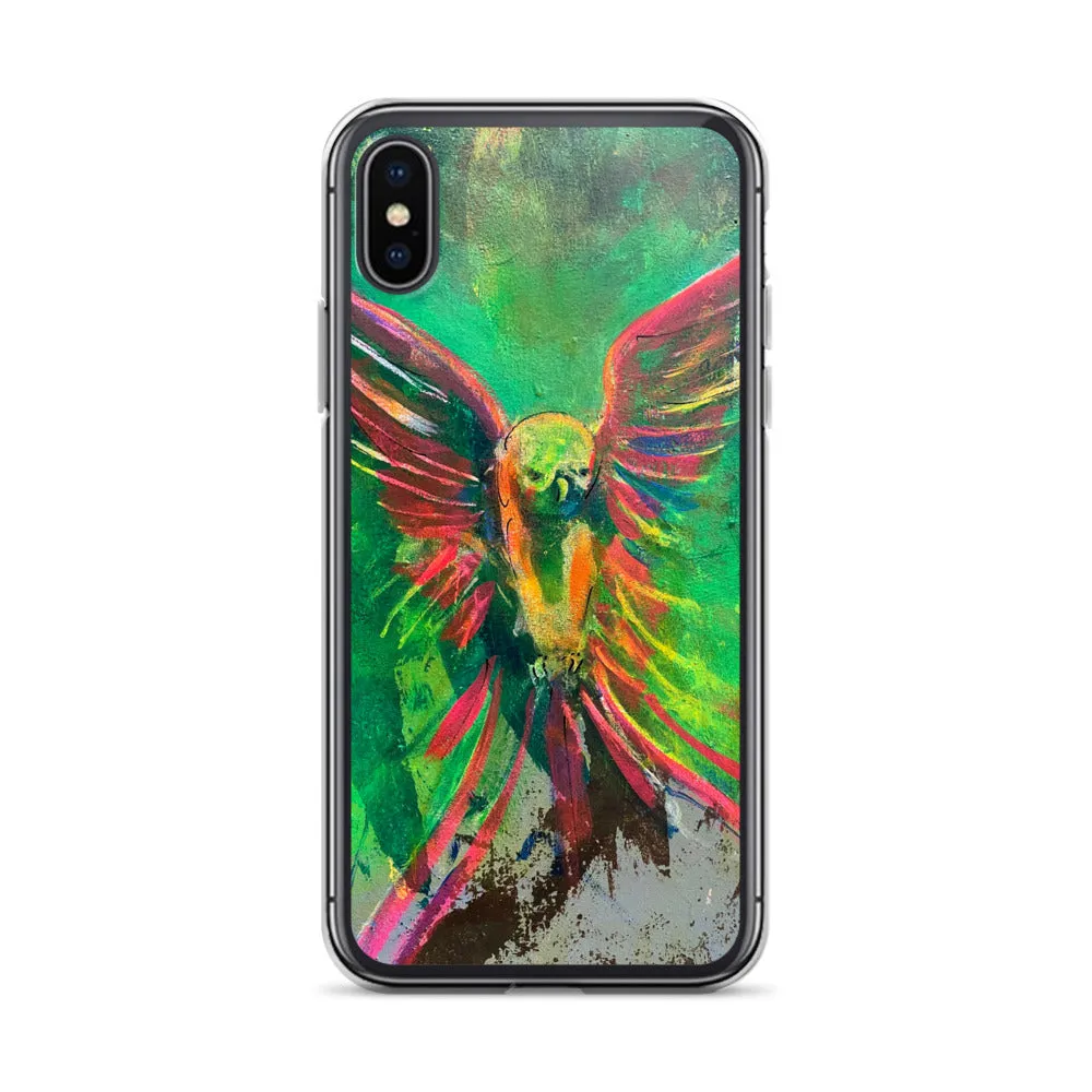 Bird from "The Resurrection" Mural iPhone Case