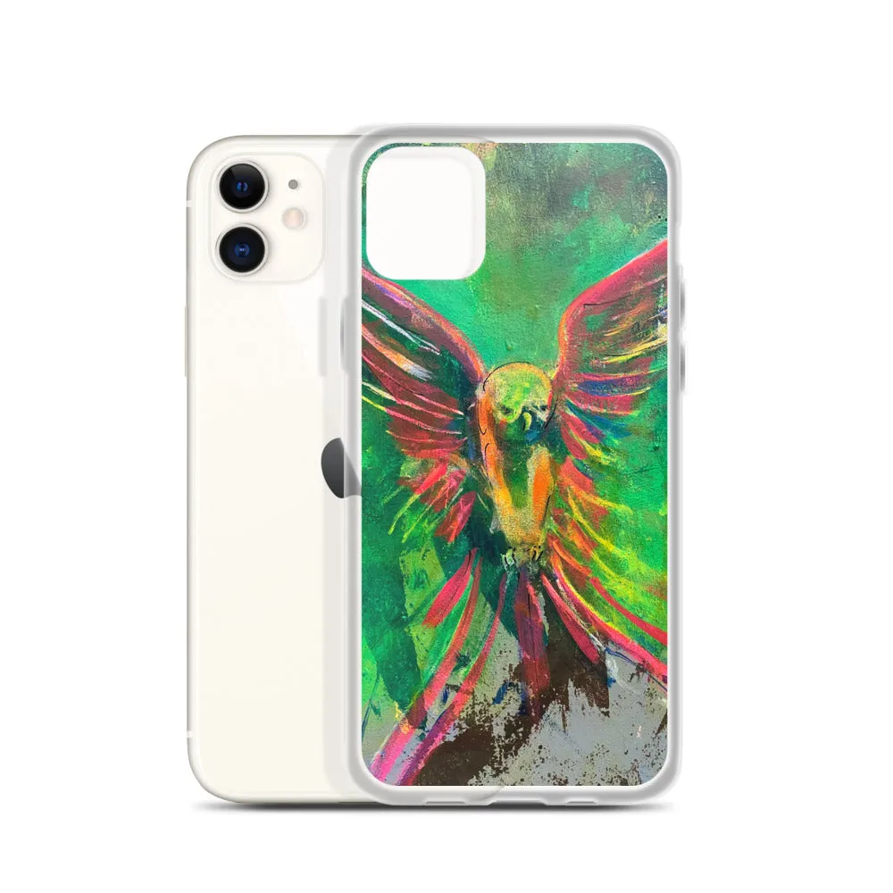 Bird from "The Resurrection" Mural iPhone Case