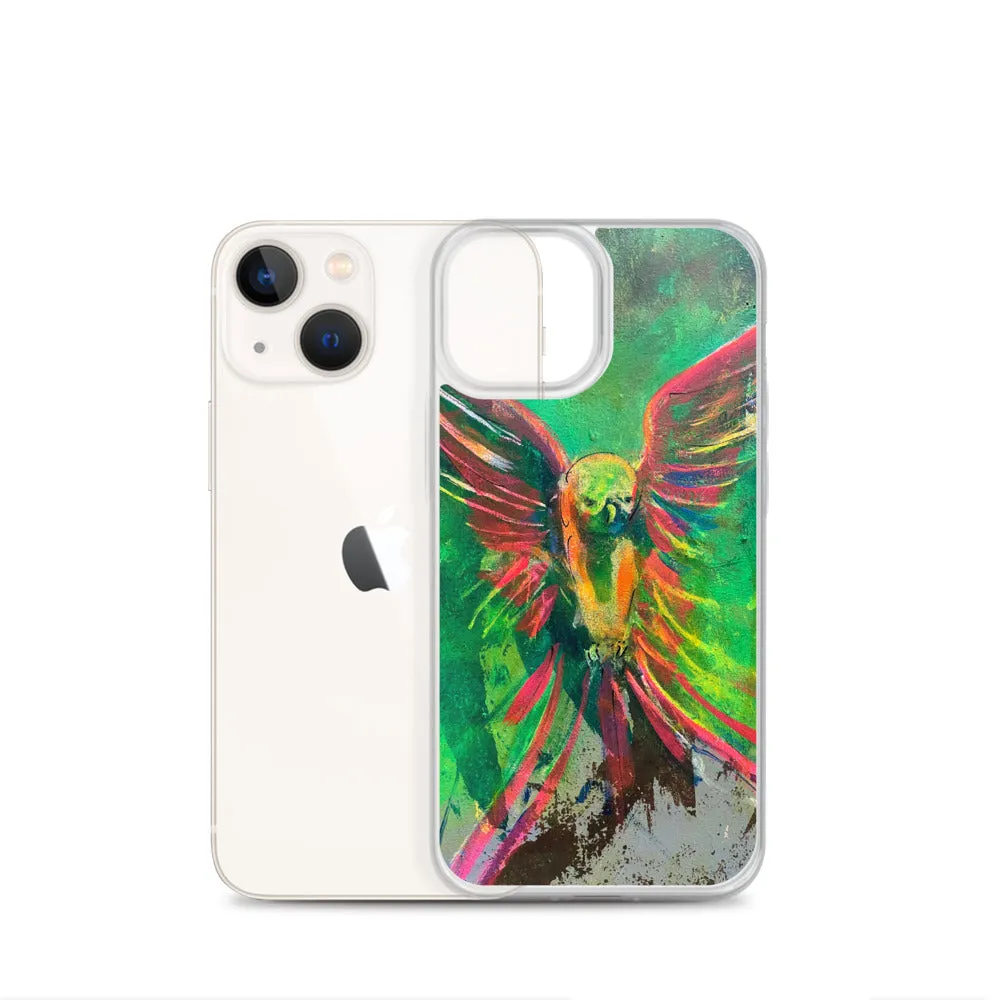 Bird from "The Resurrection" Mural iPhone Case