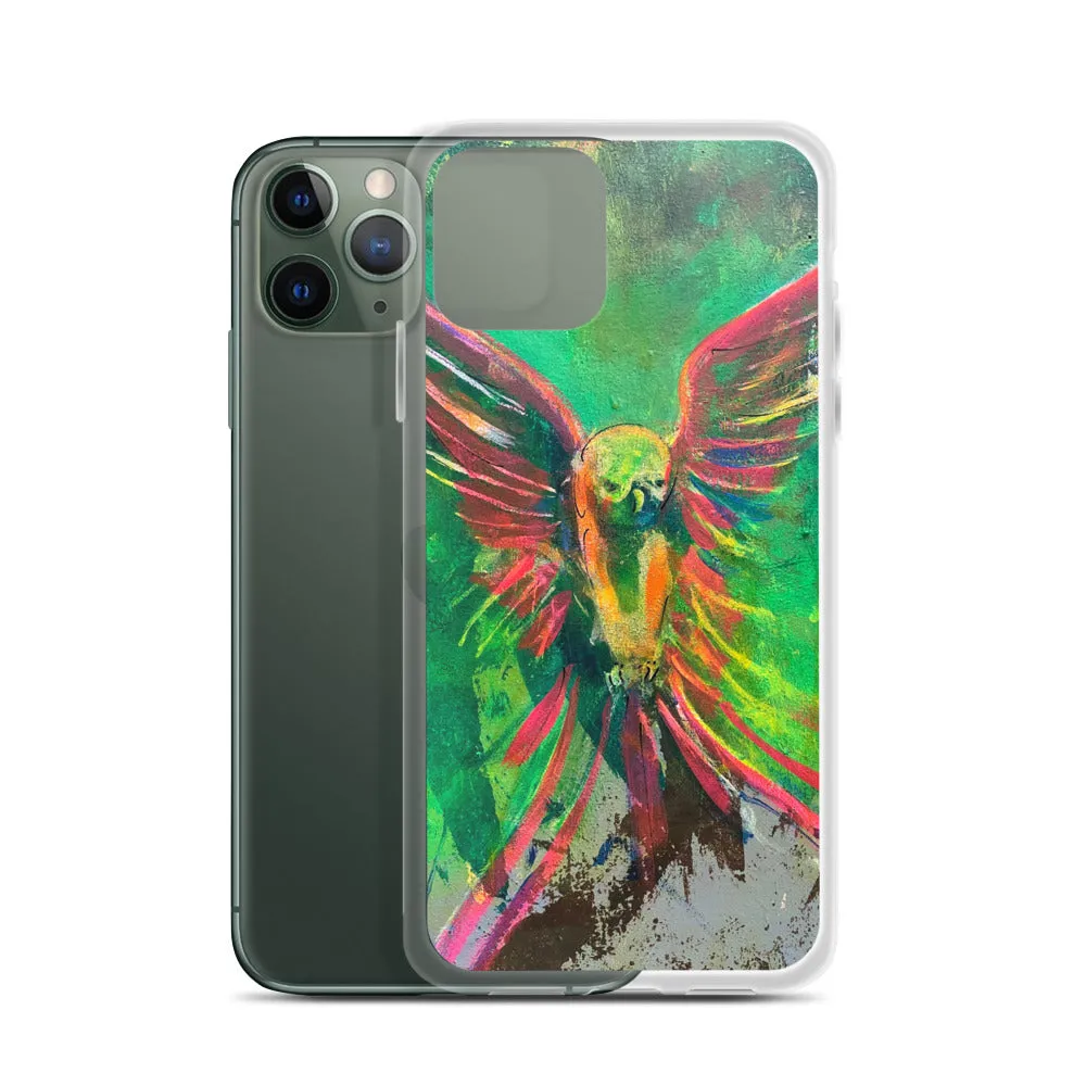 Bird from "The Resurrection" Mural iPhone Case