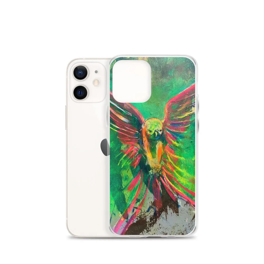 Bird from "The Resurrection" Mural iPhone Case
