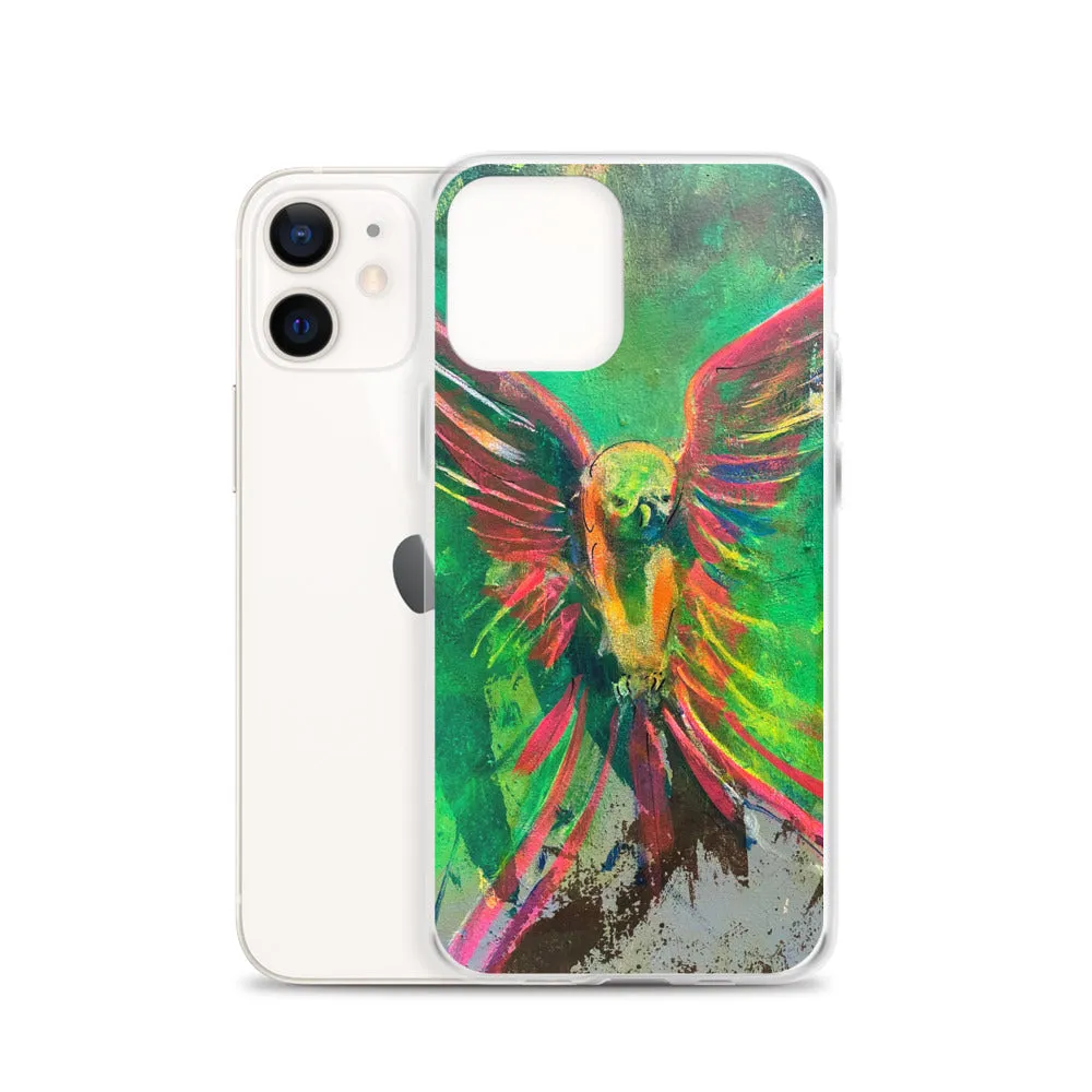 Bird from "The Resurrection" Mural iPhone Case