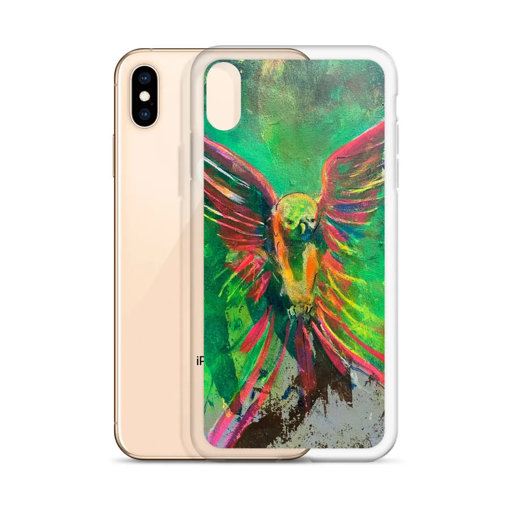 Bird from "The Resurrection" Mural iPhone Case