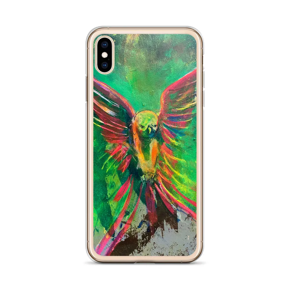 Bird from "The Resurrection" Mural iPhone Case