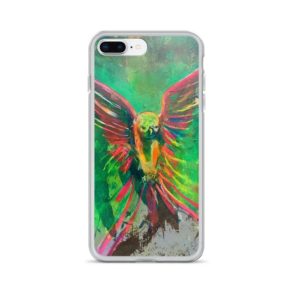 Bird from "The Resurrection" Mural iPhone Case