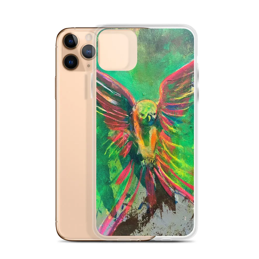 Bird from "The Resurrection" Mural iPhone Case
