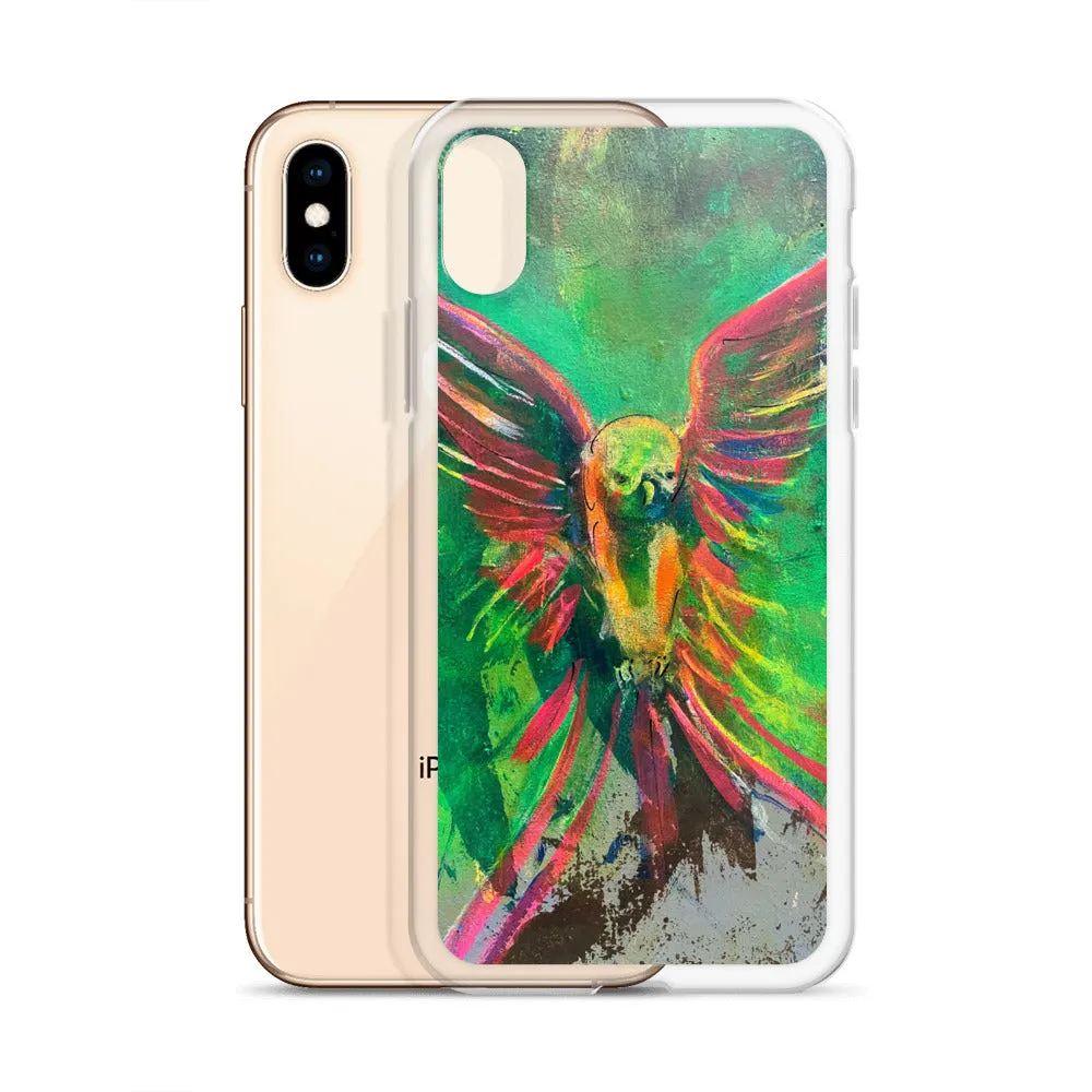 Bird from "The Resurrection" Mural iPhone Case