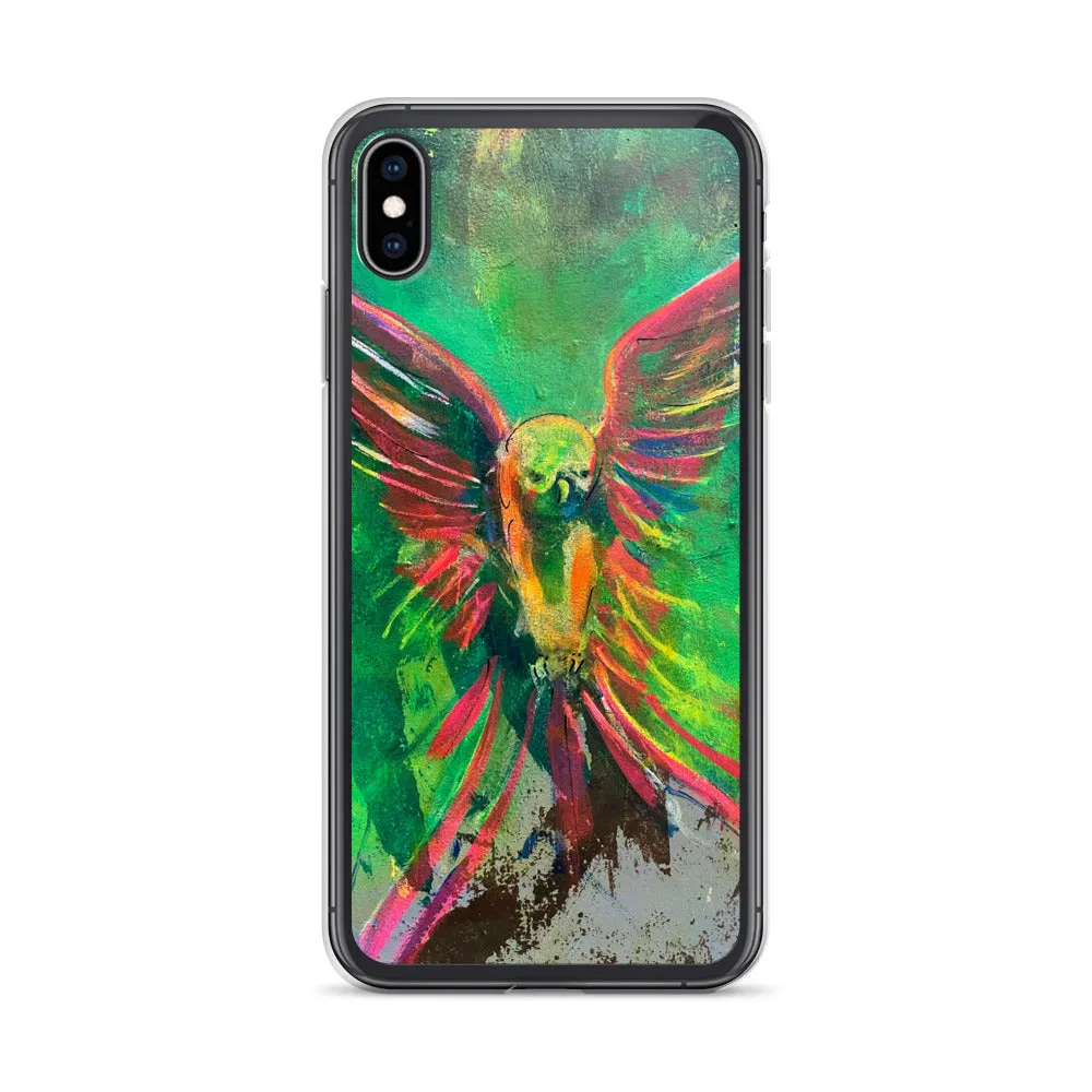 Bird from "The Resurrection" Mural iPhone Case