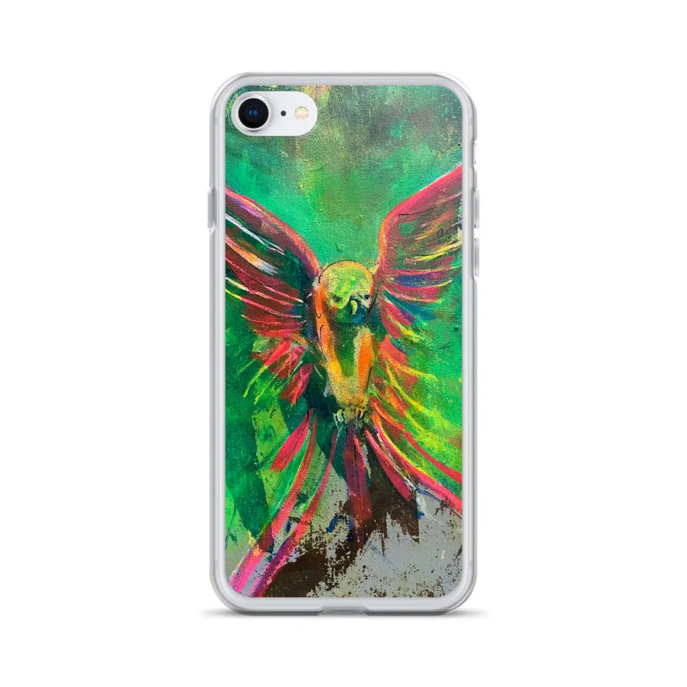 Bird from "The Resurrection" Mural iPhone Case