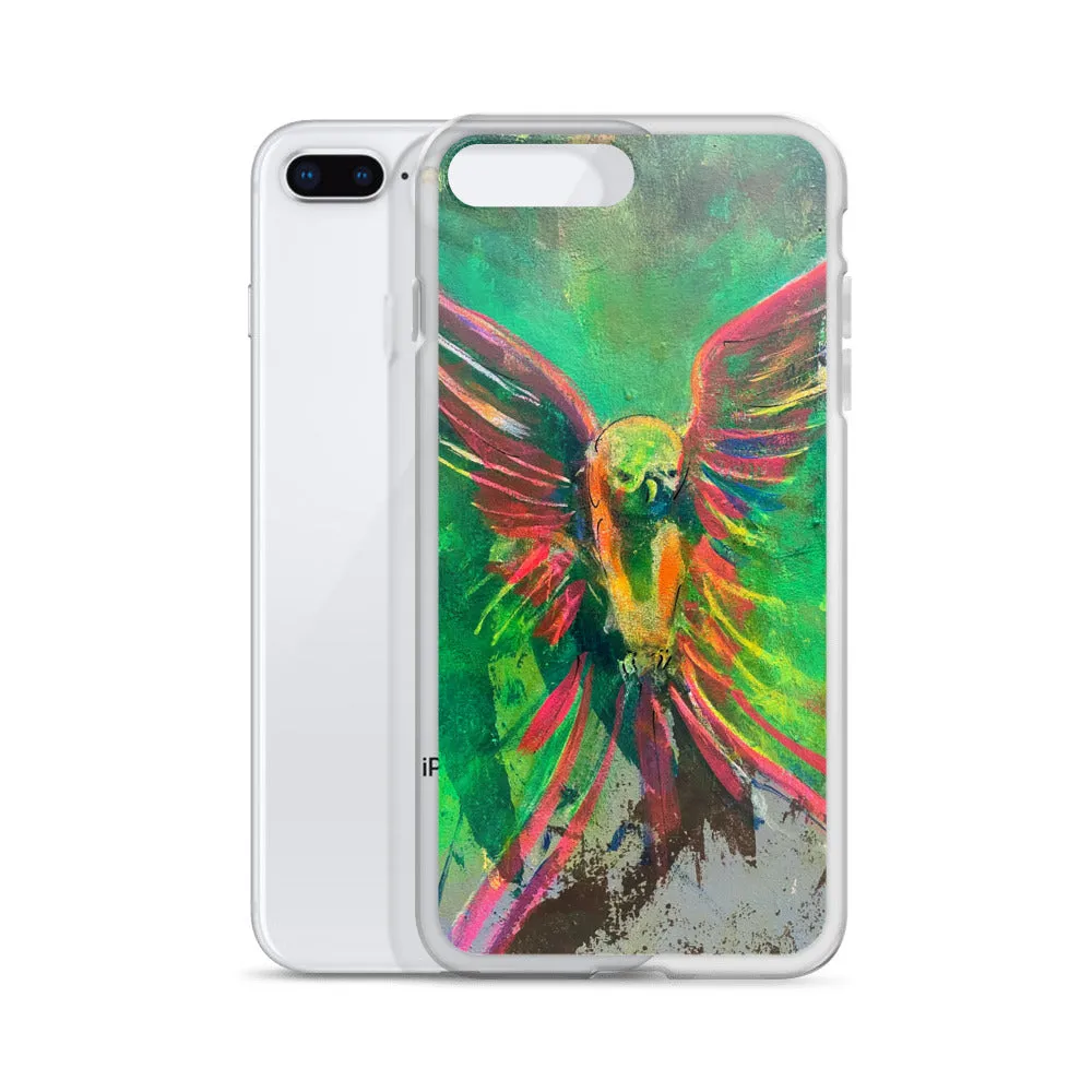 Bird from "The Resurrection" Mural iPhone Case