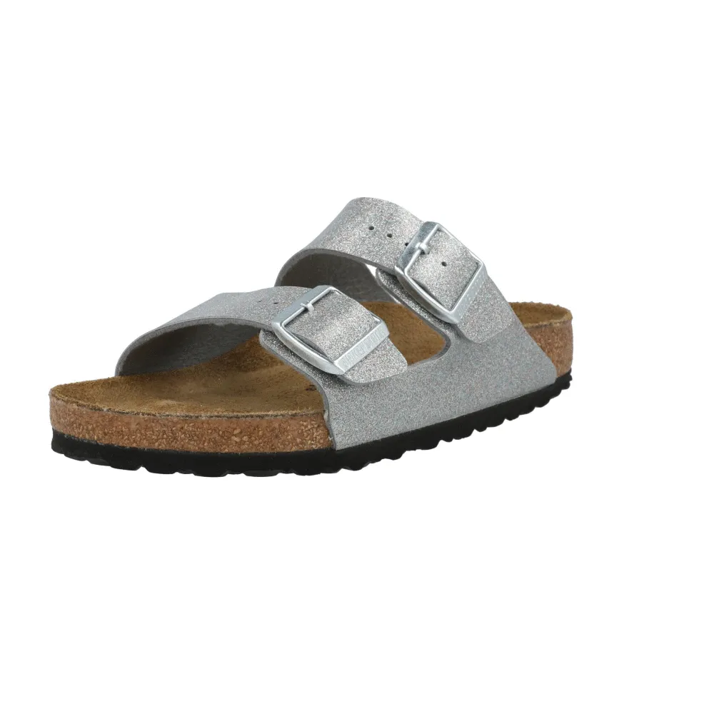 Birkenstock Arizona Kids Light Silver Sandals