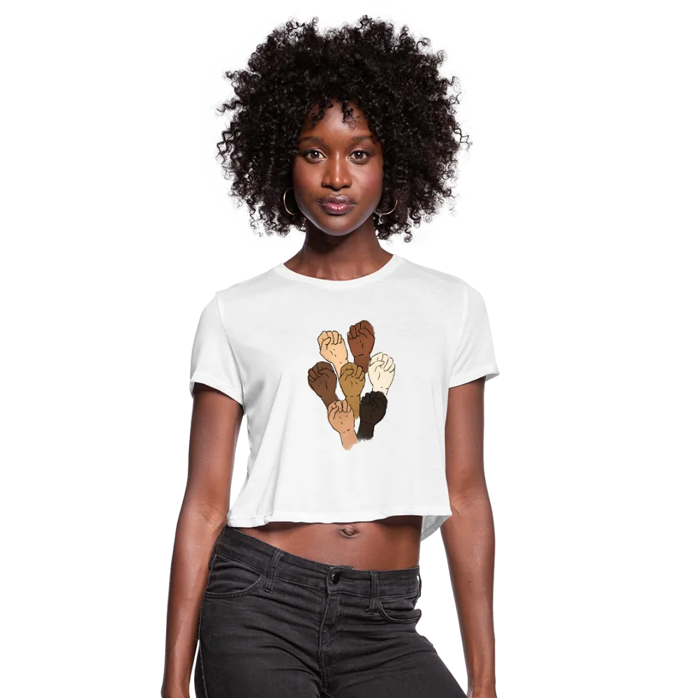 Black Lives Matter Women's Cropped Tee