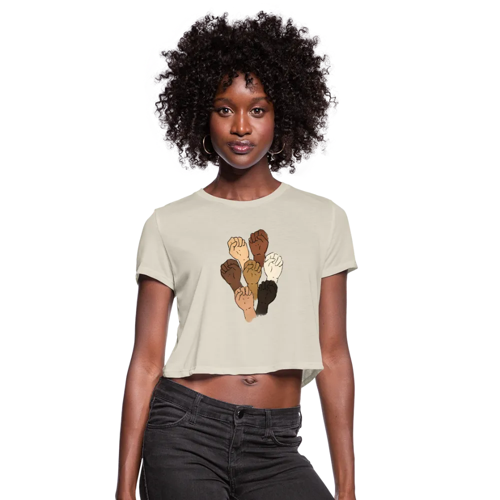 Black Lives Matter Women's Cropped Tee